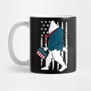 Bigfoot President Day Mug